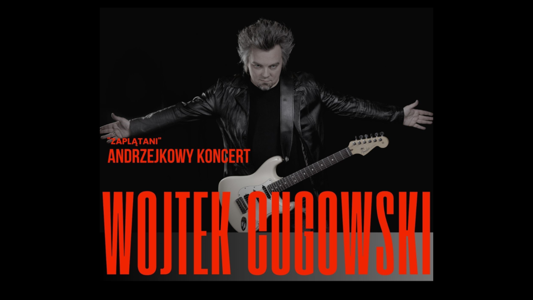 Koncert Wojtka Cugowskiego w Makowskim Centrum Kultury.