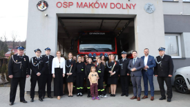 Walne Zebranie Sprawozdawcze OSP Maków Dolny.