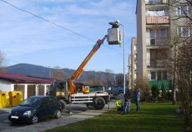 Na suskie osiedle wróciły lampy ledowe