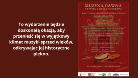 Koncert Finałowy Letniej Akademii Muzyki Dawnej - Sucha Beskidzka 2024.  