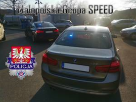 Działalność małopolskiej policyjnej grupy „SPEED” w 2024 roku.