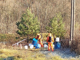 Zembrzyce - Zabezpieczenie i utylizacja niebezpiecznych substancji.