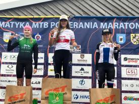 Maria Długosz wicemistrzynią Polski w maratonie MTB.