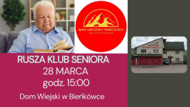 Rusza Klub Seniora w Bieńkówce.