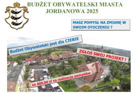 Budżet Obywatelski Miasta Jordanowa 2025.