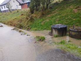 Stryszawa - interwencja Straży Pożarnej.