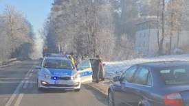 Kolizja trzech samochodów w Stryszawie - szczegóły zdarzenia. 