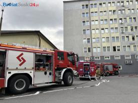 W suskim szpitalu włączył się alarm, paliła się serwerownia...